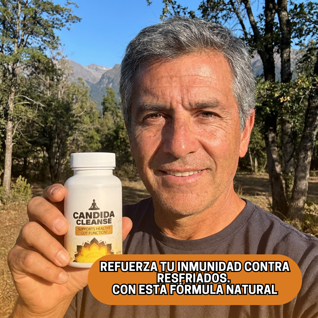 Candida Cleanse 60 Cápsulas – Limpieza Intestinal – Equilibrio Natural en 30 Días