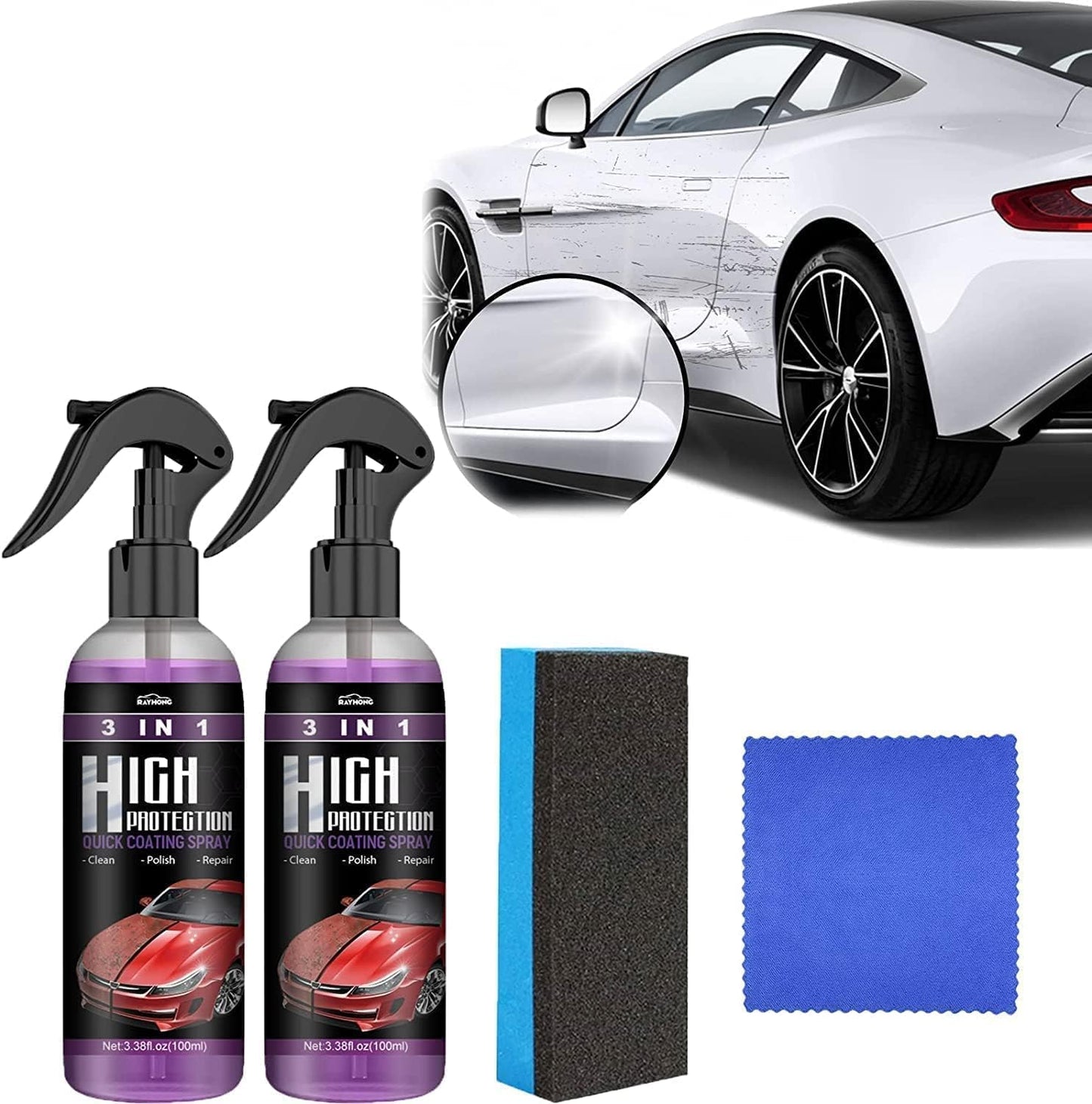 RECUBRIMIENTO CERAMICO DE AUTO 3 EN 1
