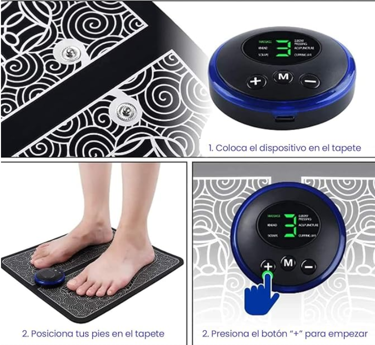 MASAJEADOR ELÉCTRICO - Elimina el dolor de pies en minutos