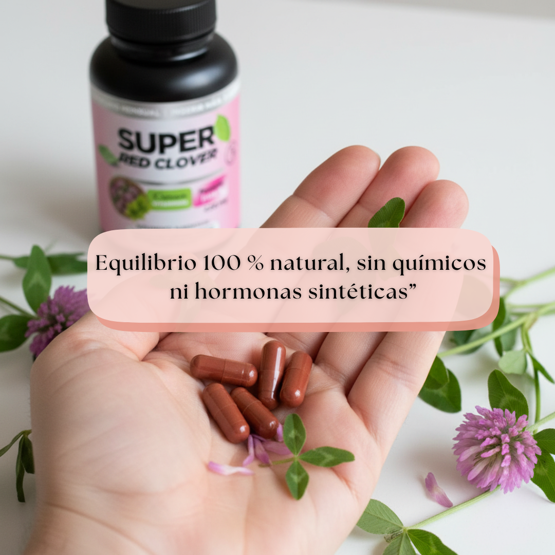 Suplemento Natural para la Menopausia – Equilibra tus hormonas – Recupera tu energía y bienestar en semanas