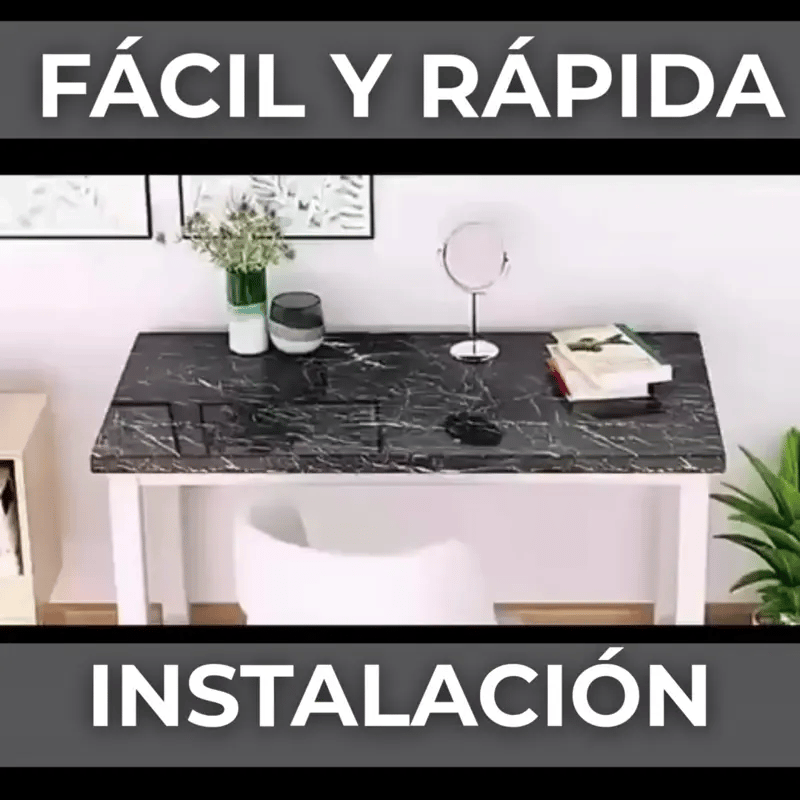 Papel Adhesivo de Mármol - Remodela tu Hogar - 60cm X 200cm