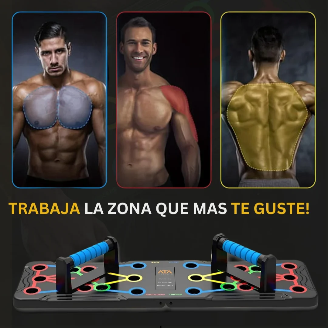 Tabla de Flexiones Multifunción - Tonifica desde casa en 3 semanas
