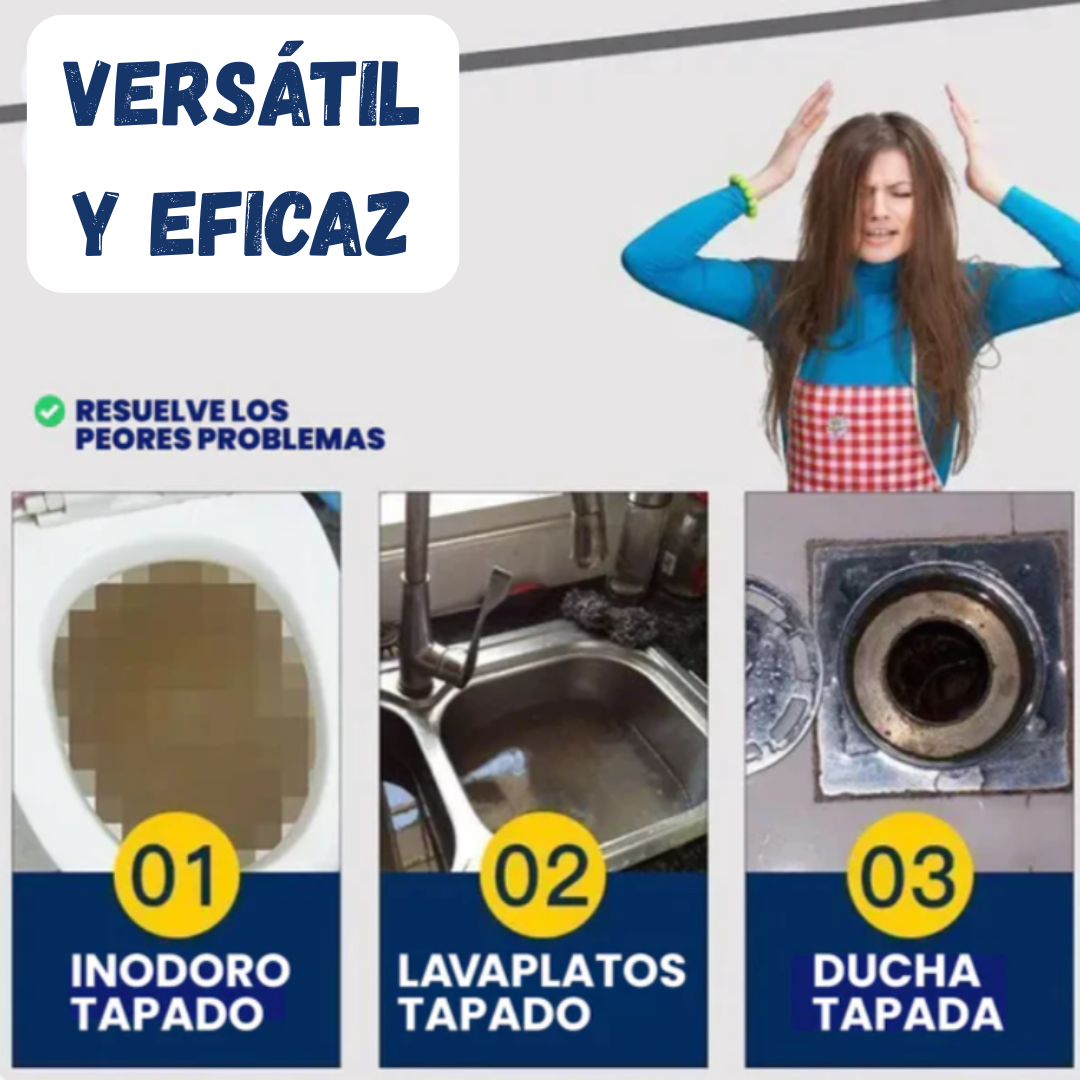 PipeCleaner Pro™ - Limpiador De Drenaje - Elimina residuos en minutos