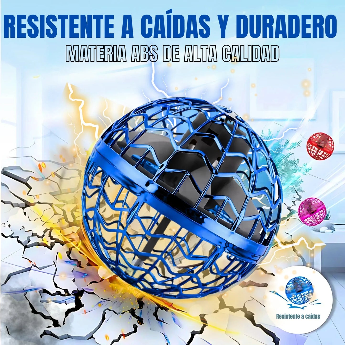 Pelota Voladora LED – Gira y brilla como un boomerang – Regalo ideal para esta Navidad 🎄