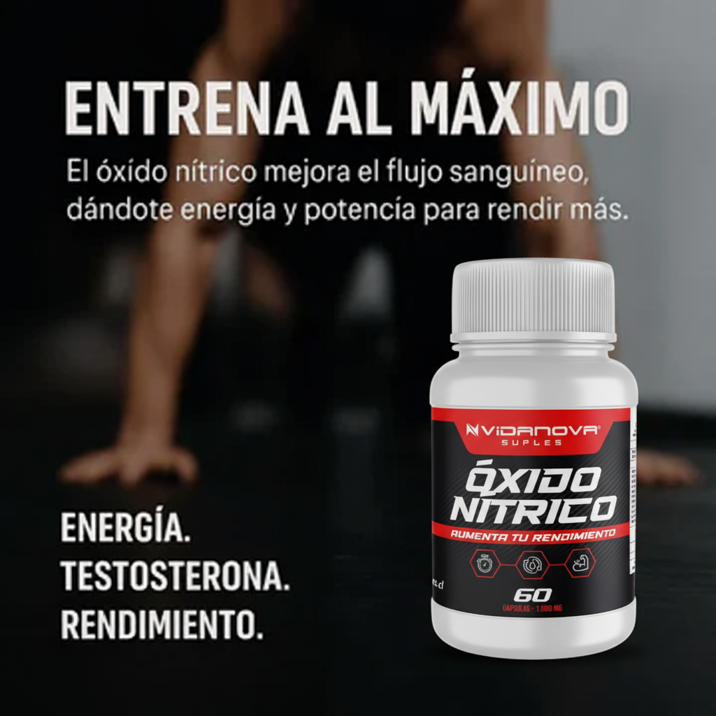 ÓXIDO NÍTRICO – Energía, potencia y rendimiento natural