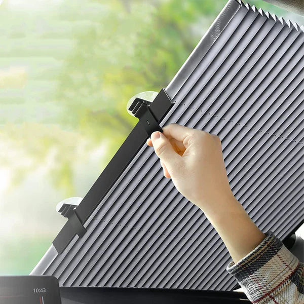 Parasol Retráctil: Bloquea los Rayos UV y Mantiene tu Auto Fresco - ¡Fácil de instalar!