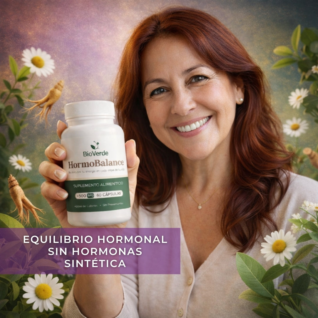 HORMOBALANCE™ – Regulador Hormonal Natural – Menopausia en Armonía