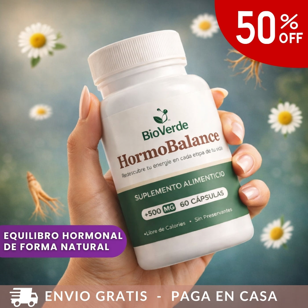 HORMOBALANCE™ – Regulador Hormonal Natural – Menopausia en Armonía