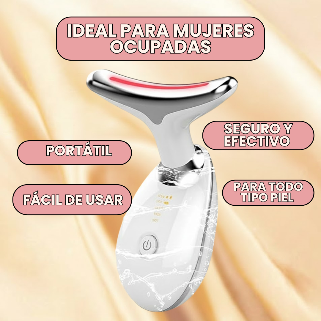 MASAJEADOR FACIAL ANTIEDAD – Piel firme sin tratamientos invasivos