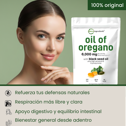 Aceite de Orégano – Defensa Inmune – Bienestar en 14 Días