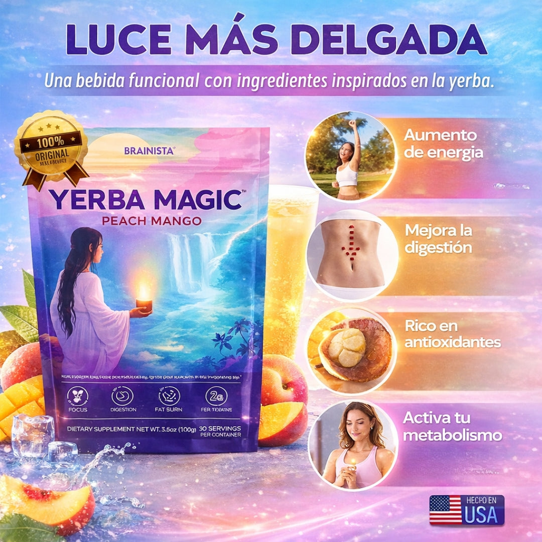 Yerba Magic - Control de Peso - Desinflama y Activa tu Metabolismo