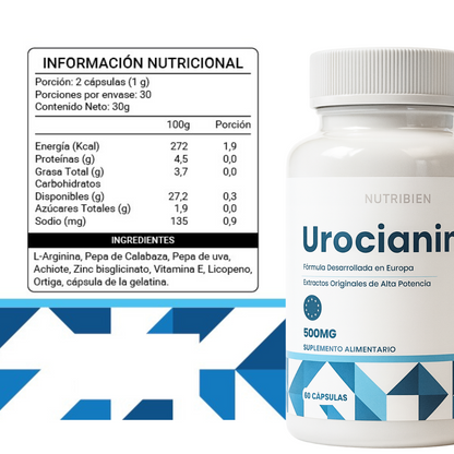 UROCIANINA™ - Cuidado Prostático y Urinario - No más ganas de orinar cada 30 minutos