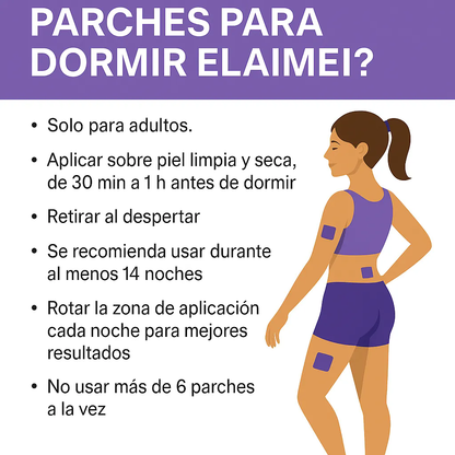 30 Parches para Dormir - Relajación Nocturna - Conciliación del Sueño en 30 Minutos