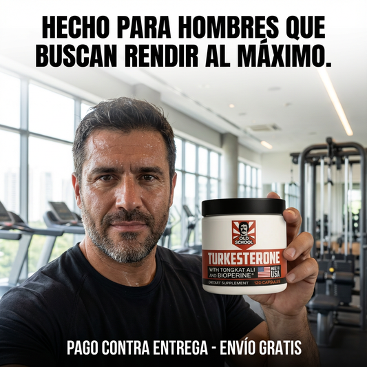 Turkesterone 120 Cápsulas – Desempeño y Rendimiento Avanzado