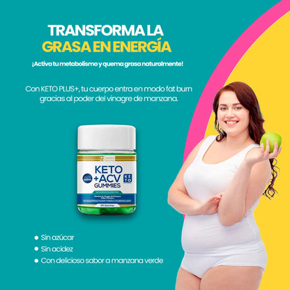Gomitas de Vinagre De Manzana (V-Gummies) - 60 Cápsulas