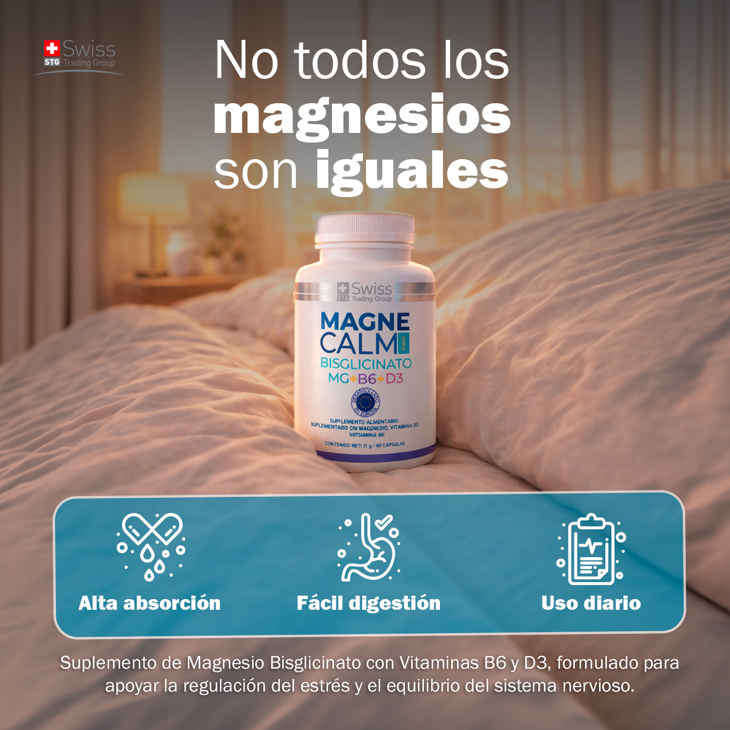 MAGNECALM PRO - Relajación Avanzada - Relaja tu Cuerpo y Mente en 30 Días