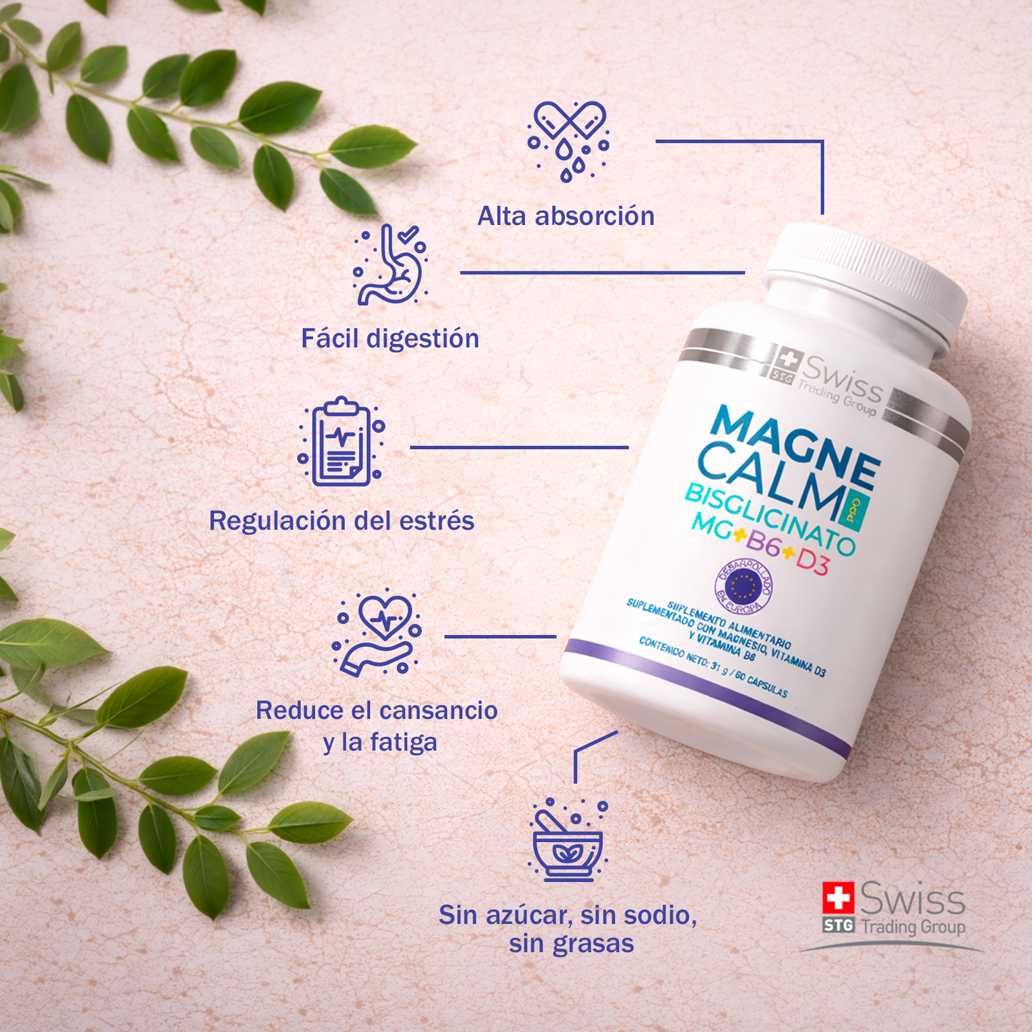 MAGNECALM PRO - Relajación Avanzada - Relaja tu Cuerpo y Mente en 30 Días