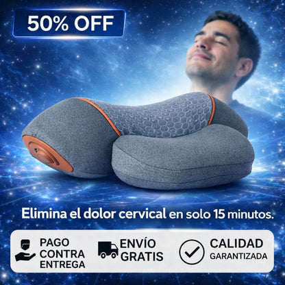 FisioRest™ - Masajedor Cervical Pro – Alivio de Tensión – Menos Dolor en 15 Minutos