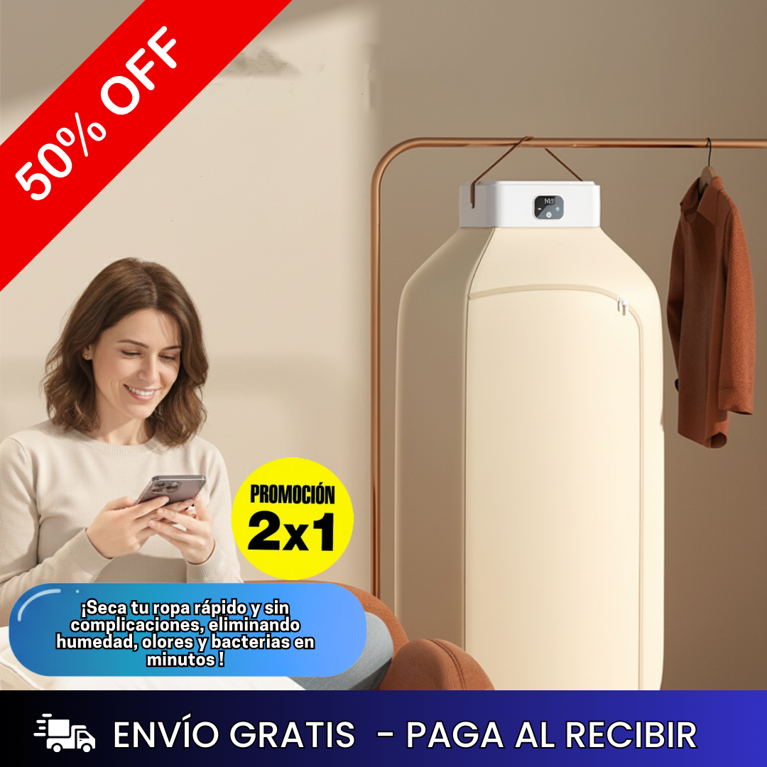 SECADORA DE ROPA COMPACTA – ROPA SECA DONDE QUIERAS
