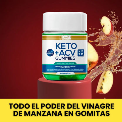 Gomitas Keto+ Vinagre de Manzana – Acelera Metabolismo – Pierde Peso Sin Rebote en 30 Días