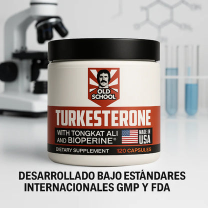 Turkesterone 120 Cápsulas – Desempeño y Rendimiento Avanzado