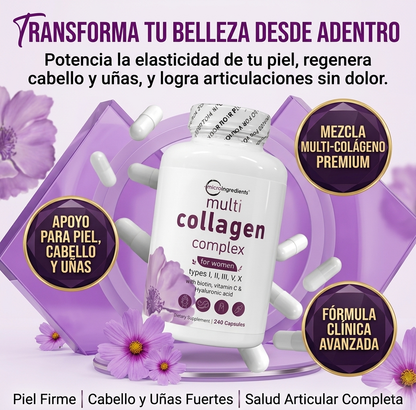 Multi Colágeno - Regeneración Completa - Resultados Visibles en Semanas
