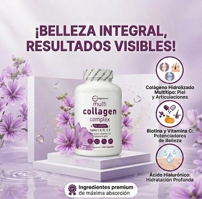 Multi Colágeno - Regeneración Completa - Resultados Visibles en Semanas