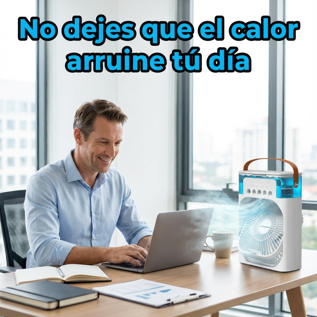 Mini Climatizador – Ultra Potente – Frescura Donde Estés