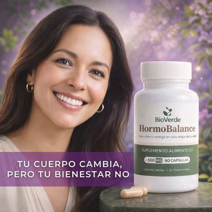 HORMOBALANCE™ – Regulador Hormonal Natural – Menopausia en Armonía