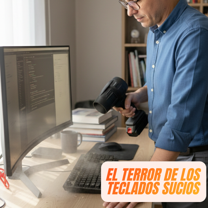 TurboClean Pro - Soplador Eléctrico Turbo para Limpieza Rápida