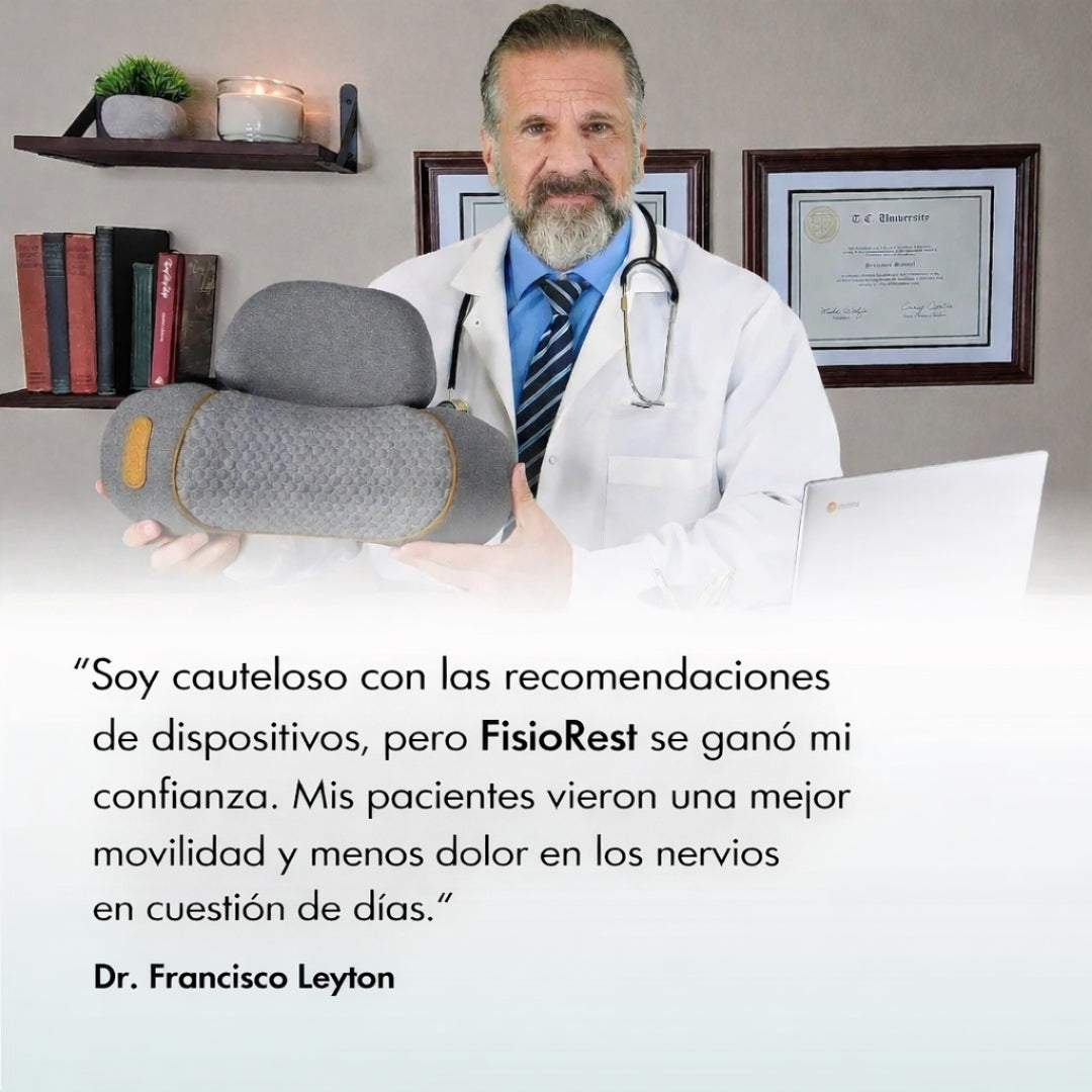 FisioRest™ - Masajedor Cervical Pro – Alivio de Tensión – Menos Dolor en 15 Minutos