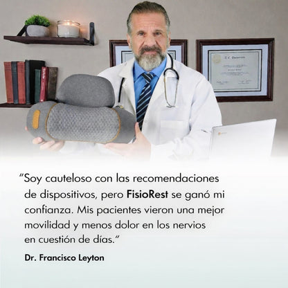 FisioRest™ - Masajedor Cervical Pro – Alivio de Tensión – Menos Dolor en 15 Minutos