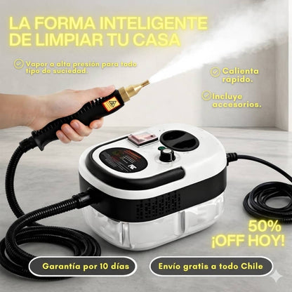Limpiador Vapor ProMax™ - Limpieza Profunda - Elimina grasa y suciedad en minutos