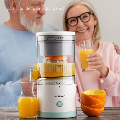 EXPRIMIDOR DE JUGO ELÉCTRICO - ¡Saca hasta la última gota de la fruta!