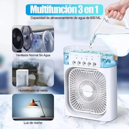 VENTILADOR AIRE FRÍO - Consumo eficiente que cuida tu luz