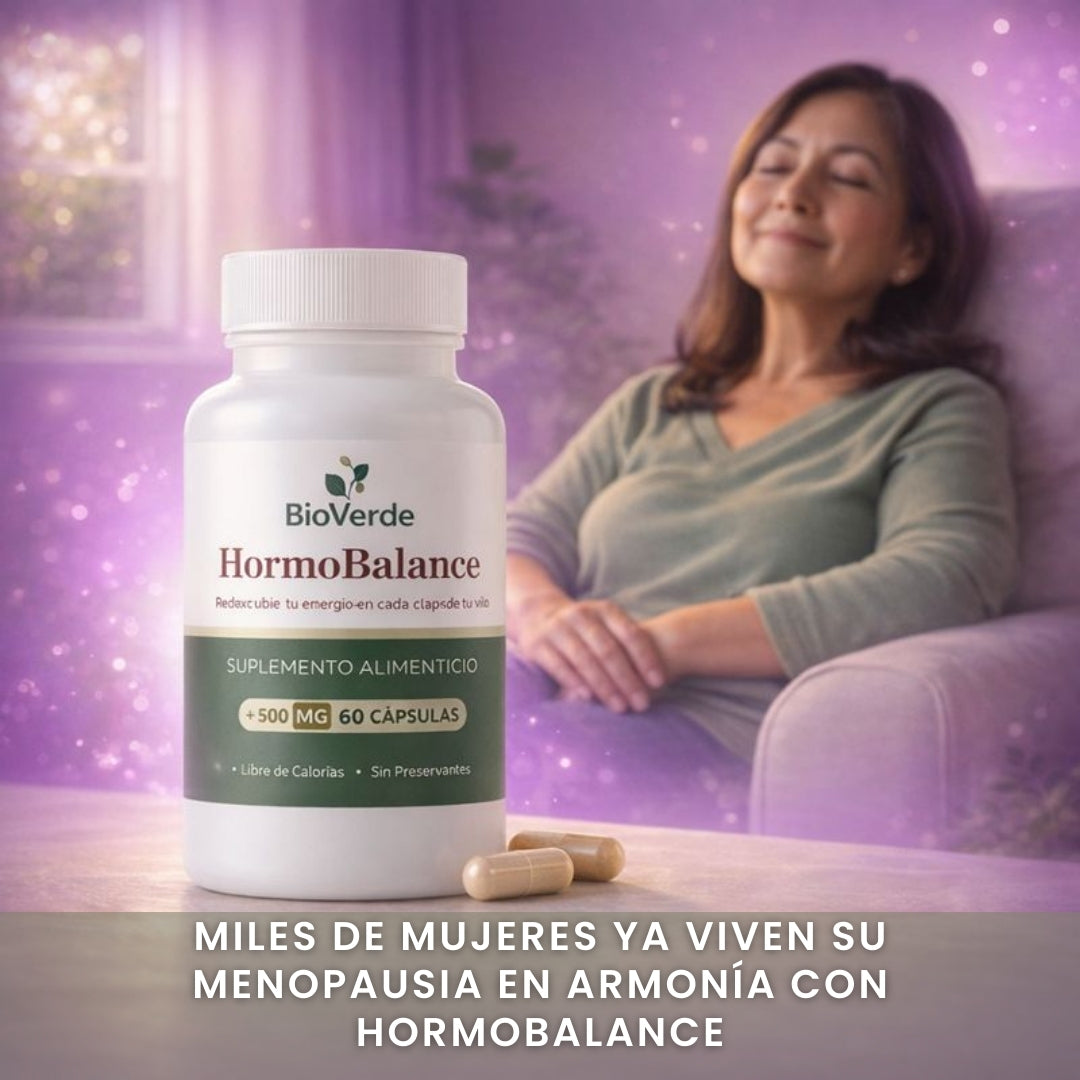 HORMOBALANCE™ – Regulador Hormonal Natural – Menopausia en Armonía
