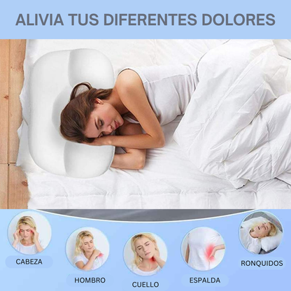 ALMOHADA TERAPÉUTICA - ALIVIA TUS DOLORES CERVICALES