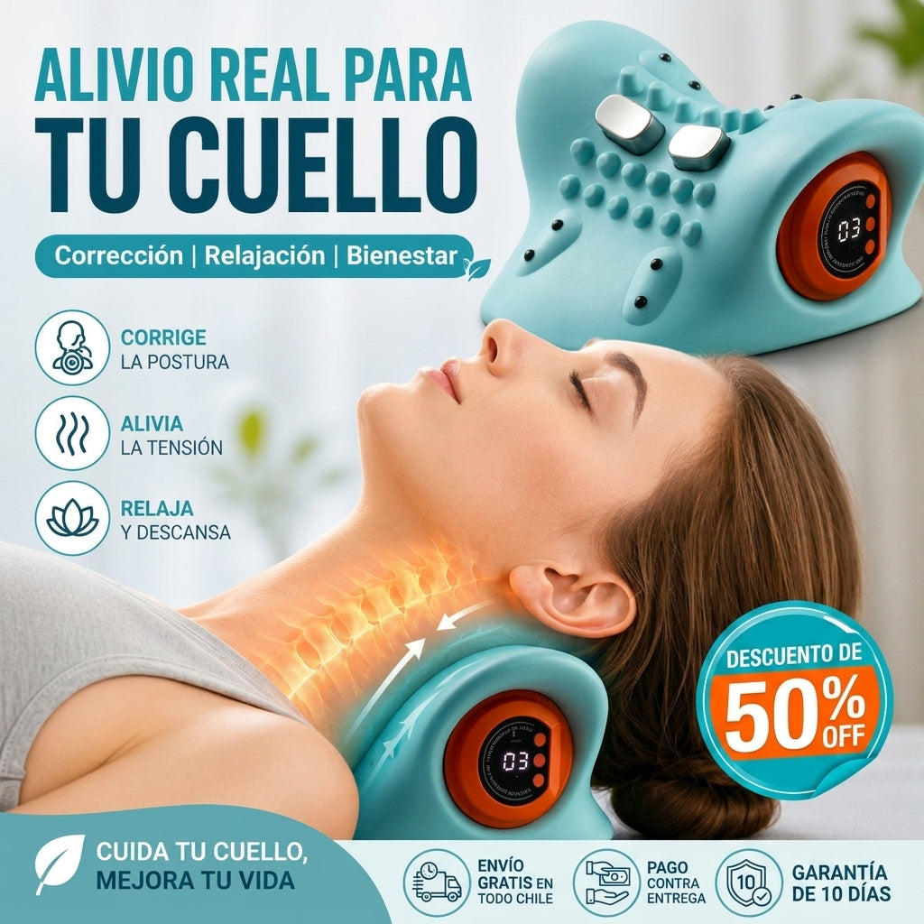 NeckZen™ - Reduce Tinnitus y la Tensión del Nervio Cervical en Minutos