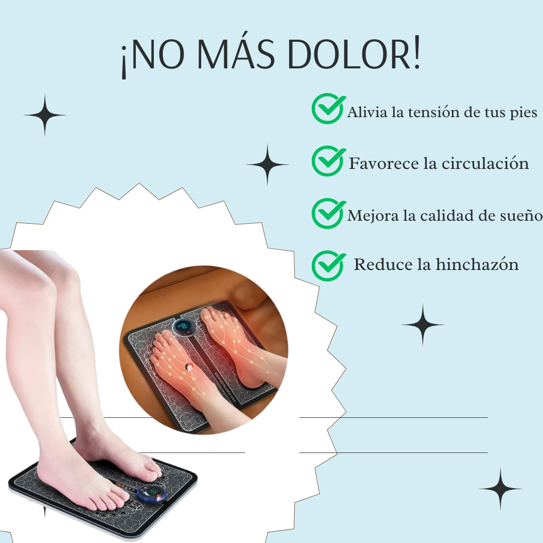 MASAJEADOR ELÉCTRICO - Elimina el dolor de pies en minutos