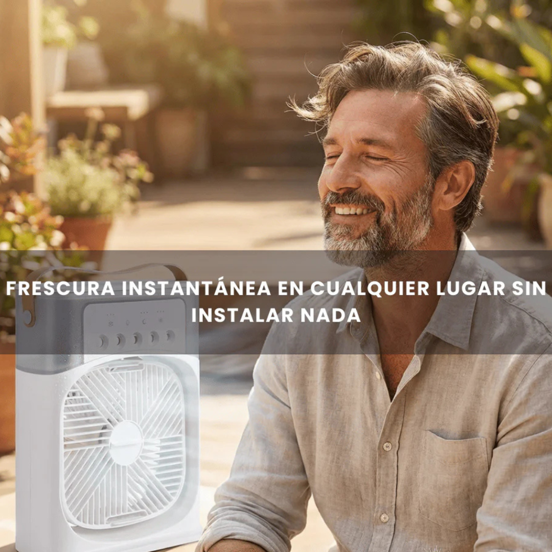 VENTILADOR AIRE FRÍO - Consumo eficiente que cuida tu luz