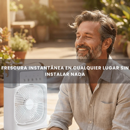 VENTILADOR AIRE FRÍO - Consumo eficiente que cuida tu luz
