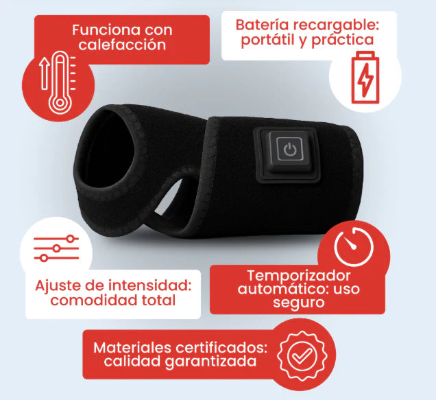 ThermoFlex Muñequera Térmica -Alivio y Comodidad Inmediata