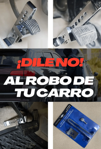 TRABA PEDAL - EVITA EL ROBO DE TU AUTO
