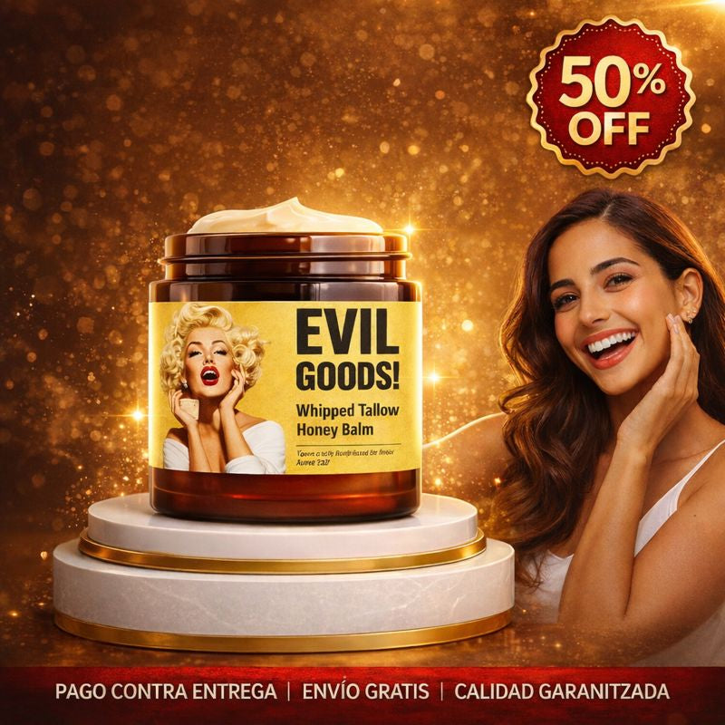 Bálsamo Orgánico EVIL GOODS – Hidratación Intensiva – Alivio Duradero para Piel Seca y Sensible