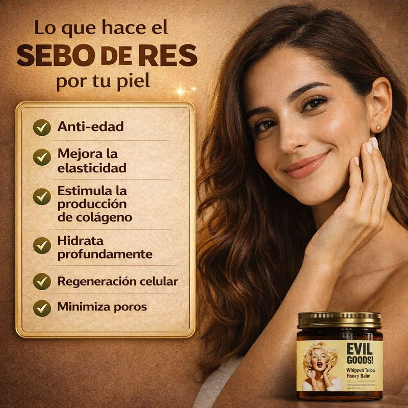 Bálsamo Orgánico EVIL GOODS – Hidratación Intensiva – Alivio Duradero para Piel Seca y Sensible