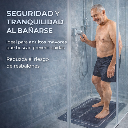 Alfombra Antiresbalante - Seguridad en la Ducha - Evita Resbalones en Segundos
