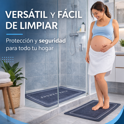 Alfombra Antiresbalante - Seguridad en la Ducha - Evita Resbalones en Segundos