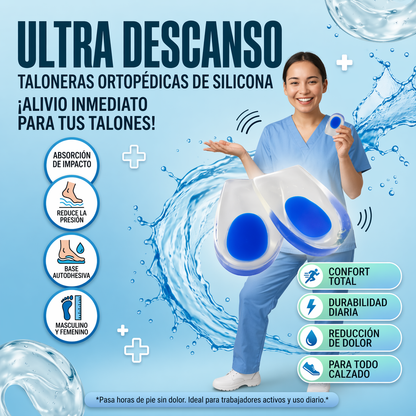 Taloneras Comfort - Soporte Ergonómico - Descansa tus Pies en Cada Paso