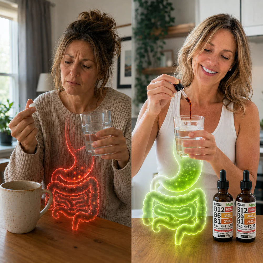VITAMINA B12 - Energía y Bienestar - Más Energía y Concentración Todos los Días
