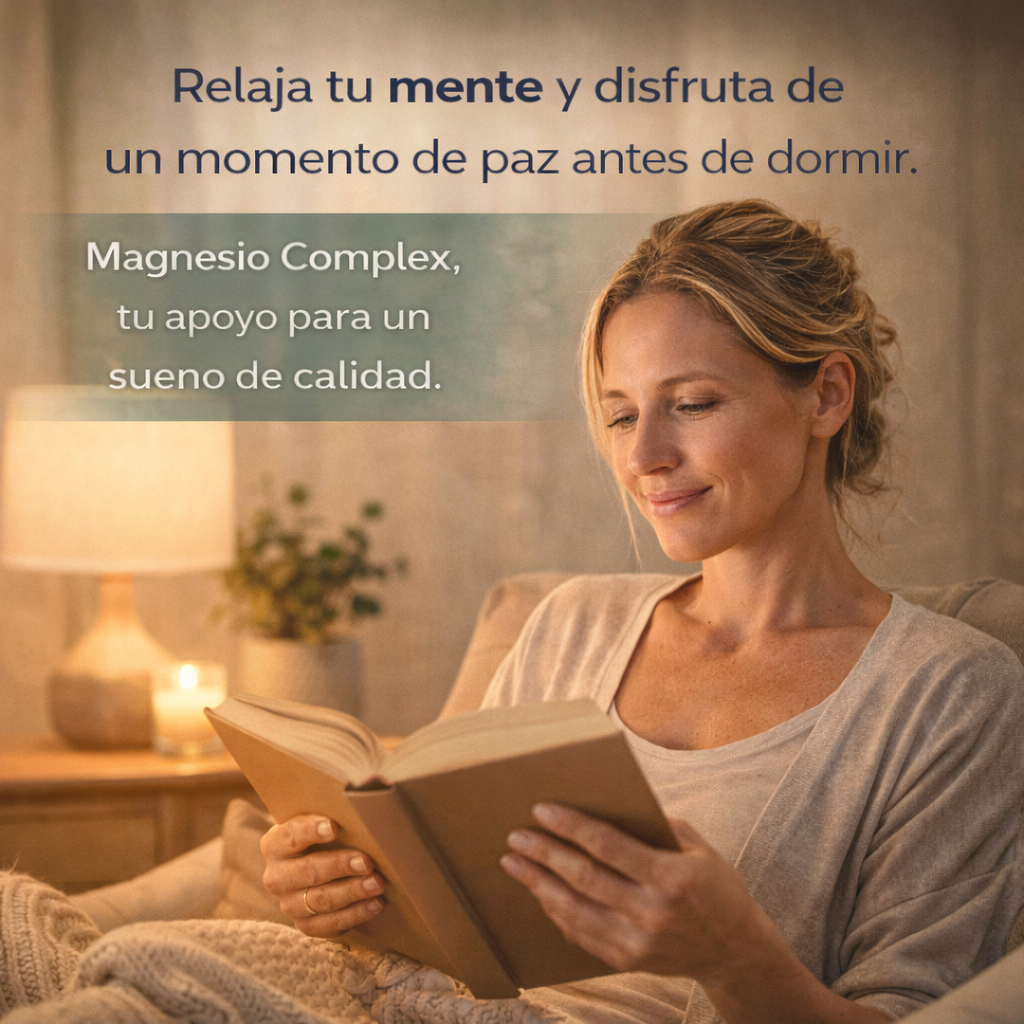 Magnesio Complex - Energía Celular y Descanso Profundo en 30 Día